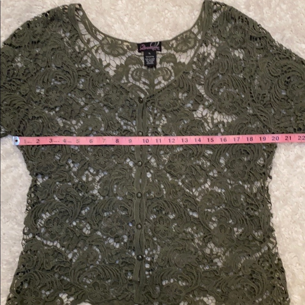 Crochet Button Up Top - Picture 5 of 7